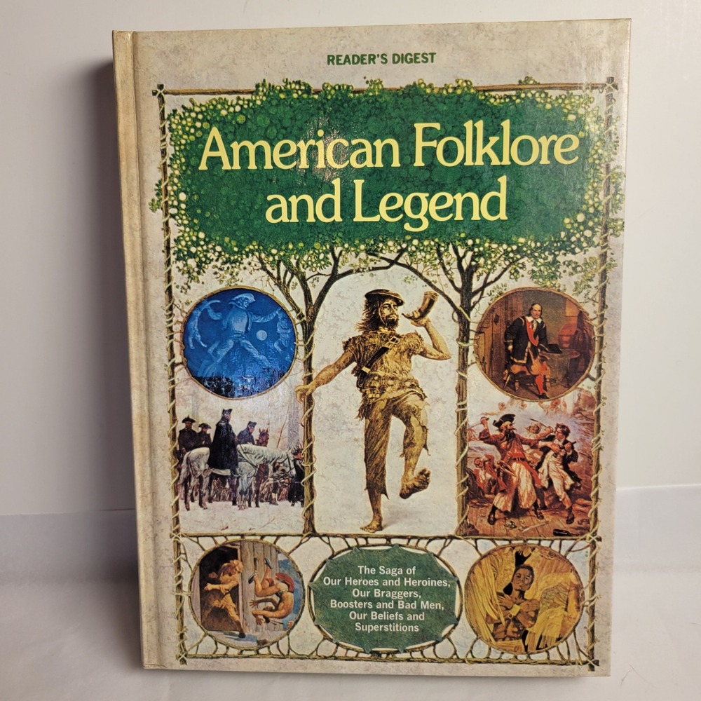 Reader's Digest American Folklore and Legend Book 1978 Vintage